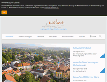 Tablet Screenshot of gwm-miesbach.de